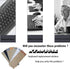 3 PCS Hebrew Keyboard Stickers,Black Background with White Lettering for Laptop Computer Notebook Desktop, Replacement Computer Keyboard Stickers...